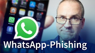 WhatsAppBetrug Diese neue PhishingMasche trifft gerade Deutschland [upl. by Orfield]