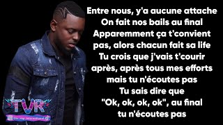 Keblack  Aucune attache ParolesLyrics [upl. by Aicilif]