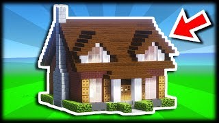 COMMENT CONSTRUIRE UNE MAISON FACILEMENT  🏠🏠 Tuto Build Minecraft [upl. by Heger751]