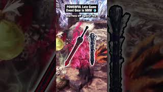 POWERFUL Late Event Gear 🐲 Stygian Zinogre  Monster Hunter World MHW Shorts [upl. by Bodnar]