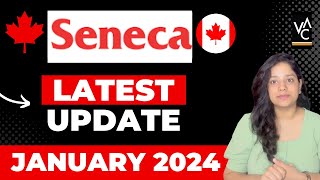 Seneca College Latest PG Courses Update For For Jan 2024 intake  Seneca College  Study In Canada [upl. by Turner]