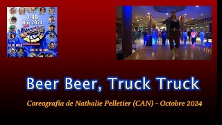 BEER BEER TRUCK TRUCK Linedance [upl. by Nahtam]