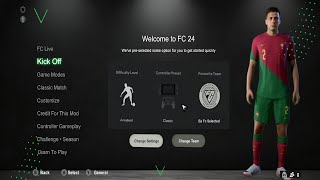 FIFA 16 MOD EA SPORTS FC 24 ANDROID OFFLINE NEW UPDATE LATEST TRANSFERS 2324 HD GRAPHICS [upl. by Enovahs]