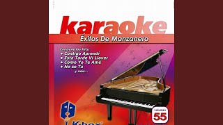 Adoro Karaoke Version [upl. by Lasko]