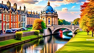 Oxford England University of Oxford City Walking Tour  New 2024 [upl. by Yelnet]