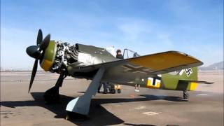 The only original flying FockeWulf Fw 190A5 in the world [upl. by Jacy]