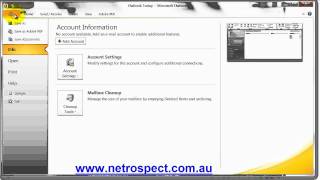 cPanel Video Tutorial  Outlook Email Client Setup [upl. by Jonas459]