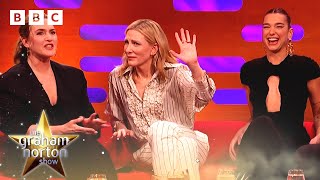 Kate Winslet Cate Blanchett and Dua Lipa talk Superstitions  The Graham Norton Show  BBC [upl. by Nit]