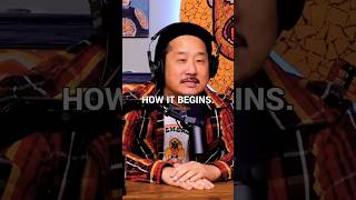 quotThats how it beginsquot 😂  Bad Friends Podcast with Andrew Santino Bobby Lee amp Rudy Jules [upl. by Ogaitnas]