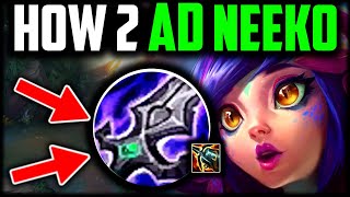 NEEKO TOP IS A BEAST  How to Neeko TOP amp Carry Best AD BuildRunes Neeko Beginners Guide S14 [upl. by Ahsienauq77]