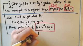 The Fundamental Theorem for Line Integrals [upl. by Anecusa]