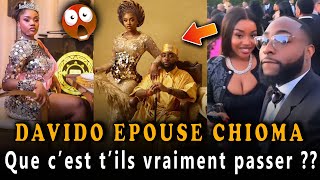 DAVIDO de lInfidélité au Mariage  ► Voici comment il a eu CHIOMA [upl. by Bena793]