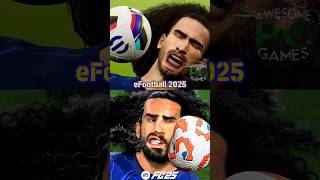 FC 25 vs eFootball 2025  Graphical Details Player Animation  Comparison fc25 efootball [upl. by Durham]