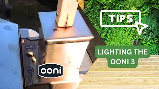 Wood Pellet Lighting amp Heating Ooni 3 Pizza Oven [upl. by Daile]