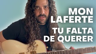 Mon Laferte  Tu Falta De Querer Tutorial de Solo [upl. by Selda]