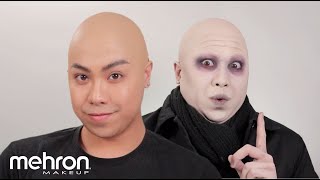 Mehron Bald Cap Application [upl. by Erdua]