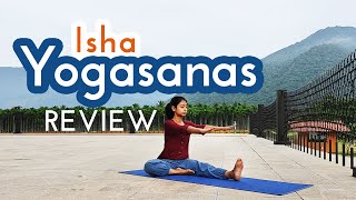 Why Isha Yogasanas Is So Different  REVIEW amp how to register for YOGA CLASS [upl. by Yrellav]