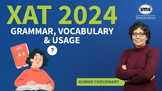 XAT 2025 Preparation  Grammar Vocabulary amp Usage  XAT PYQs Verbal Ability  Kumud Choudhary [upl. by Ciprian397]