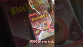 Unboxing MBBS 1st year biochemistry bookAuthor satyanarayanaU chakrapaniNEET aspirants [upl. by Cutcliffe]