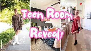 Teen Room Reveal Cute Bun Tutorial amp Major Basement Cleanup ✨Starbucks Run amp Lucys BDay [upl. by Aneroc]