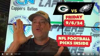 NFL Football Picks today 9624 Packers vs Eagles [upl. by Pinter]