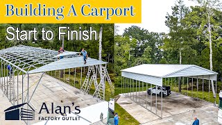 From Start to Finish Why I’m Telling My Friends About This Carport Build [upl. by Bixby553]