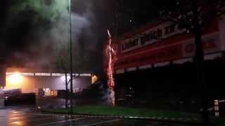 Comet Feuerwerk vorschießen Toom Baumarkt 2014 [upl. by Huggins578]