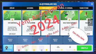 Top Eleven 2024  Yeni Antrenman Sisteminde Topa Sahip Olma  Dmc  Mc  Ml  Mr  Aml  Amc ve Amr [upl. by Ribal]