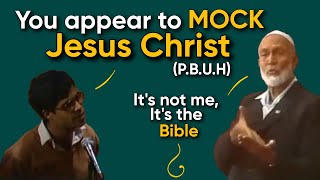 The Bible And Christianity Is Mocking Jesus Christ PBUH  Sheikh Ahmed Deedat [upl. by Kincaid]