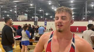 Dylan Fishback U23 Nationals 86 kg Freestyle Champion [upl. by Dina]