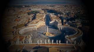 quotInno e Marcia pontificalequot  National anthem of the Vatican City English Subtitles [upl. by Rebmak]