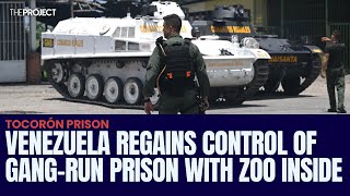 Venezuela Regains Control Of GangRun Prison With Zoo Inside [upl. by Cummins]