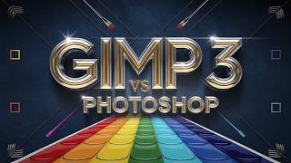 Gimp 3 vs Photoshop 2025 [upl. by Nigen]