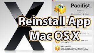 How to Reinstall Apps on Mac OS Pacifist App [upl. by Anauqes408]