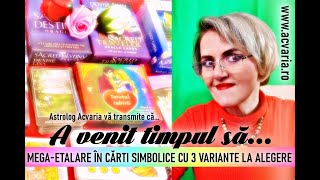 A VENIT TIMPUL SA ⏳ APRILIE 2023 🌺 MEGAetalare tarot amp oracol cu 3 variante la alegere [upl. by Annawot]