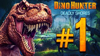 Dino Hunter Deadly Shores EP1 So much Death [upl. by Yenffit]