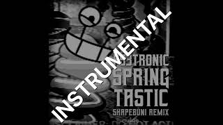 INSTRUMENTAL PS3tronic  Springtastic ShapeBuNi Remix [upl. by Nairim126]