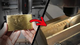 Metallgravur mit Hobby CNC  Teil 1 [upl. by Leiru969]