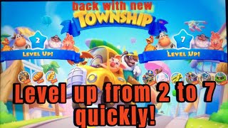 Township New Town let’s start from level 1  gameplay asmr [upl. by Niamrahc]