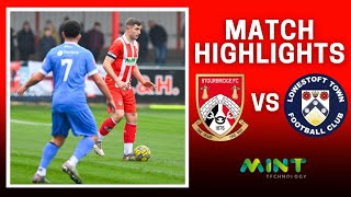 Match Highlights  Stourbridge FC vs Lowestoft Town [upl. by Reffinej]