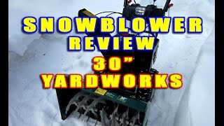 Yardworks 96V Single Stage Cordless Snowblower 21in Unboxing amp Set Up Manual Guide [upl. by Prendergast]