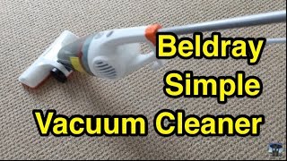 Beldray Simple Vacuum Cleaner Unboxing amp Review [upl. by Neirol60]