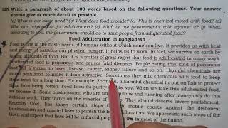 Food adulteration in Bangladesh paragraph [upl. by Aneehsirk]