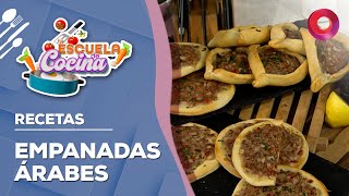 RECETA de EMPANADAS ÁRABES  EscuelaDeCocina [upl. by Bernadette]