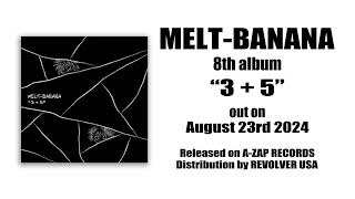 Announcement MELTBANANA 8th Album quot3  5quot out on August 23rd 2024 [upl. by Anaes417]