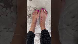 Toe Rings and Anklets by Fancy Feet Co permanentjewelry permanenttoering toering anklet [upl. by Htrap]