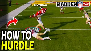 How to Hurdle in Madden 25 [upl. by Inama]