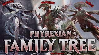 Phyrexian Family Tree EXPLAINED Yes Its GROSS  Phyrexia All Will Be One Lore [upl. by Safire990]