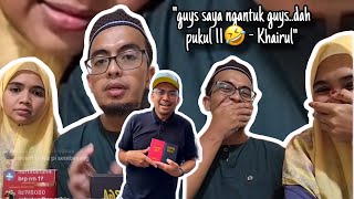 Ina Naim Dan Khairul Jual Perfume Dato Red Dan Adira Ramai Beli Tanda Support [upl. by Egidio431]