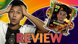 Moukoko Review  Trick or Treat  BEST ST  🤔  FC MOBILE 25 [upl. by Luaped875]